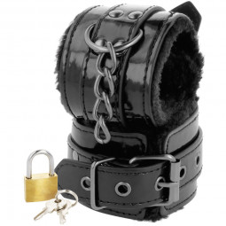 Bdsm ankle cuffs in black sublimeErotique BDSM Handcuffs