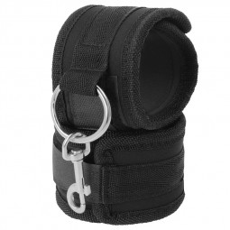 Bdsm-fußfesseln aus schwarzem neopren BDSM Handschellen