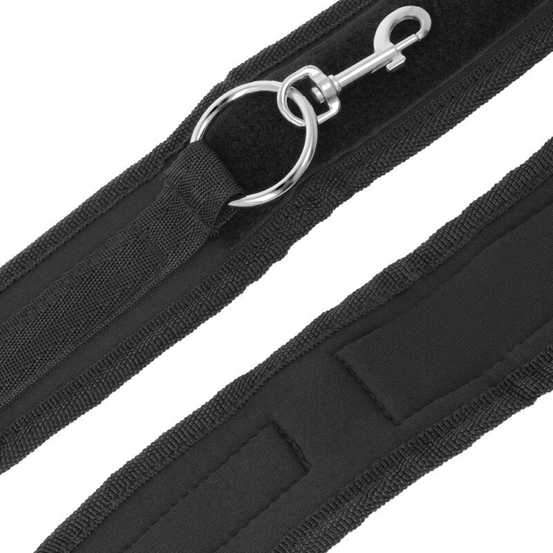 Bdsm handcuffs in black neoprene 
Erotique BDSM Handcuffs