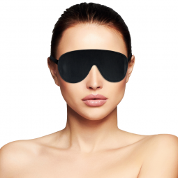 Mascara bdsm gafas negras  