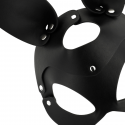 Bdsm mask rabbit ears in fake leather
 