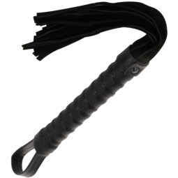 Black bondage whip 