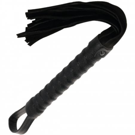 Black bondage whip 