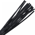 Bondage-peitsche schwarz 45 cm
 