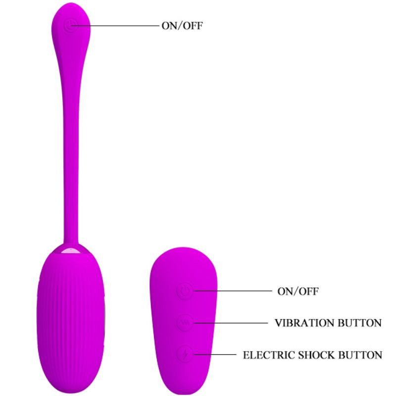 Electro sex toys œuf vibrant électrochoc