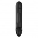 Electro sex toys plug de silicona negro electrificado
 