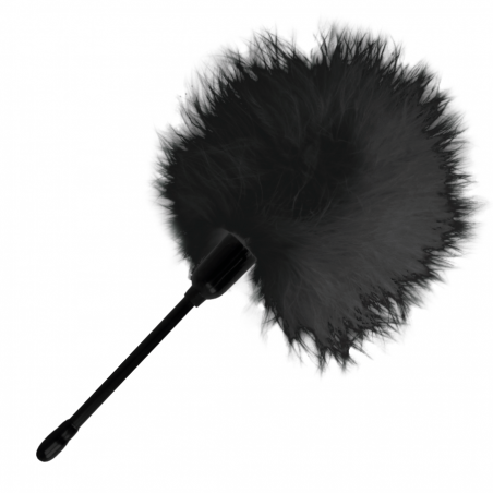 Feather dusters bdsm black scary 20 cm long 