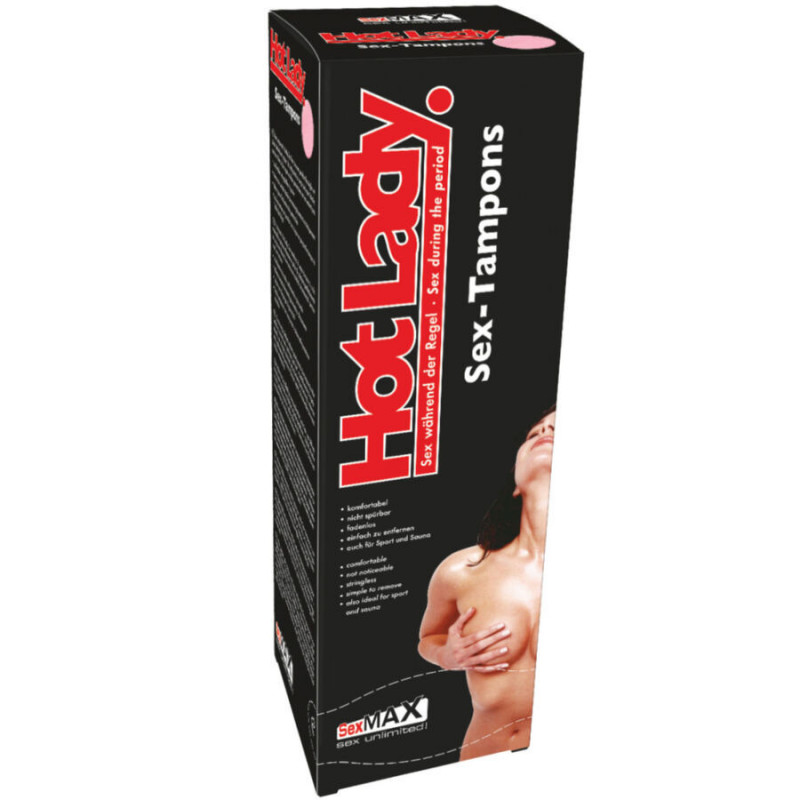 Hot lady sex-tampons caja de 8 uds Couleur:Noir Largeur:72 mm Longueur:230 mm Profondeur:72 mm Rayon:UNISEXE