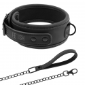 Bondage collar and submission leash
