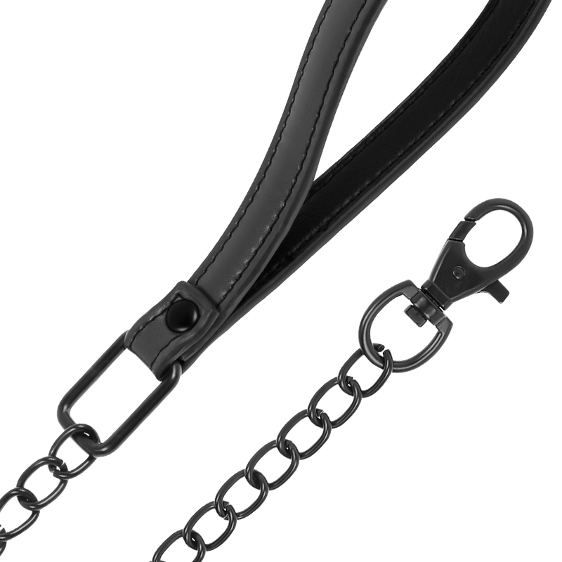 Bondage-halsband und unterwerfungsleine 
BDSM-Halsbänder