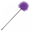Accessory bdsm stimulating feather 42cm dark purple
 
