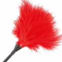 Accesorio bdsm pluma estimulante 42cm rojo 
 