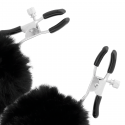 Accessory bdsm fur nipple clamps 
 