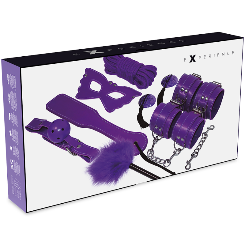 Accessoire bdsm kit bdsm fétichiste série violetteAccessoires BDSMEXPERIENCE