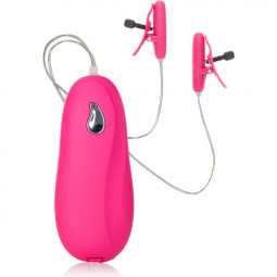 Accessory bdsm nipple clamps vibrating pink