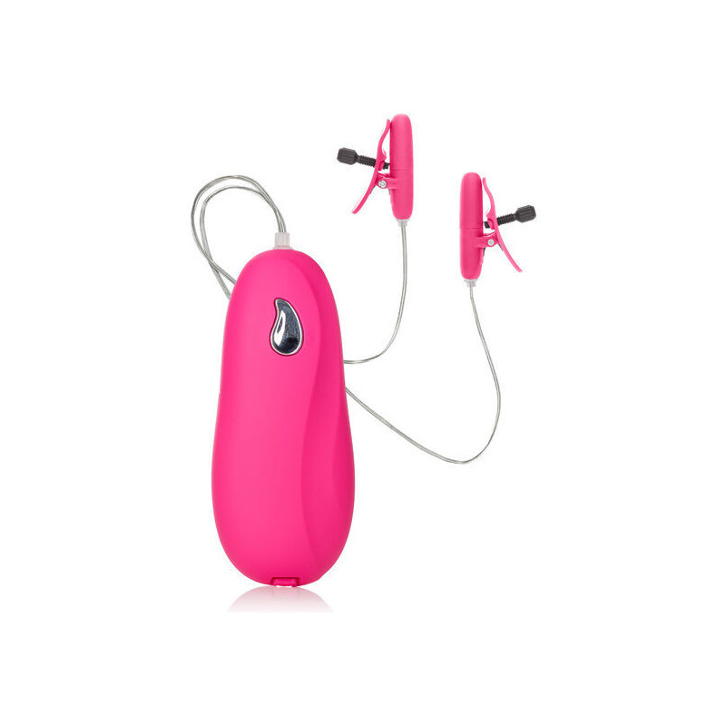 Accessory bdsm nipple clamps vibrating pink
 