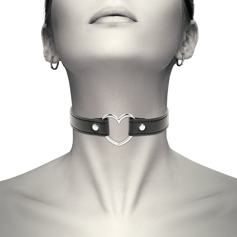 Bdsm accessory bdsm leather heart shaped necklace
BDSM Accessories line