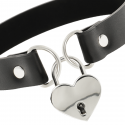 Bdsm accessory bdsm leather heart shape necklace with lock
BDSM Accessories line