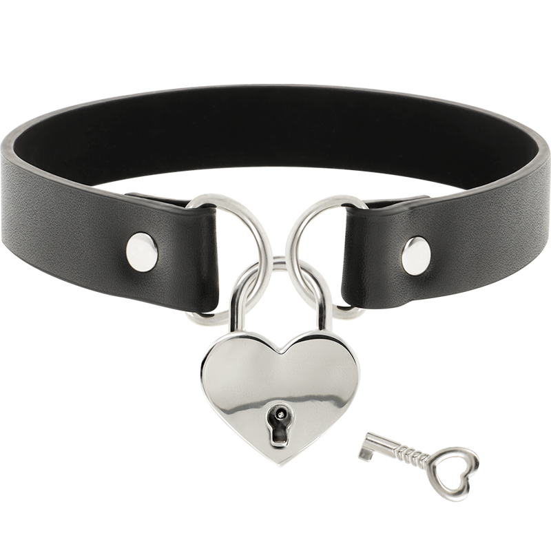 Bdsm accessory bdsm leather heart shape necklace with lock
BDSM Accessories line