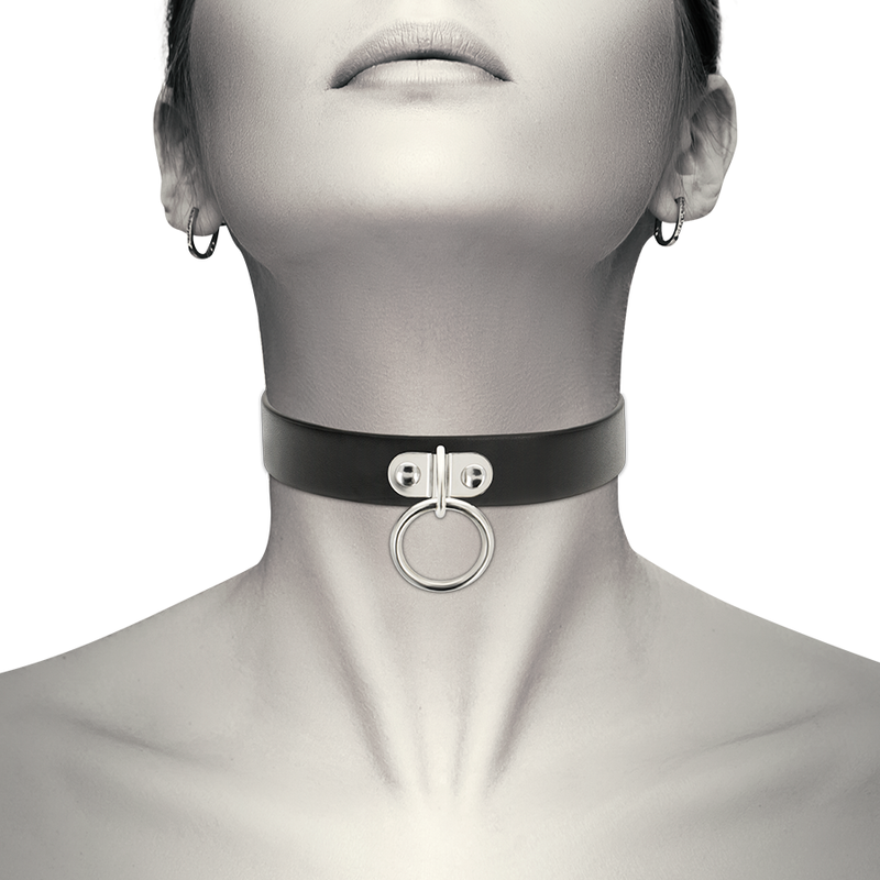 Bdsm accessory bdsm leather necklace with ring
BDSM Accessories line