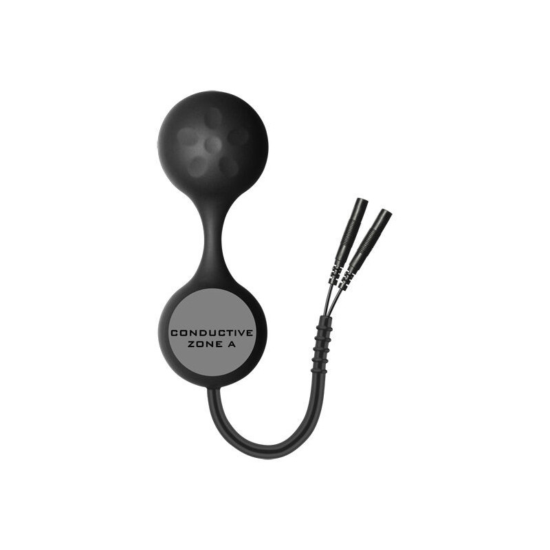 Electro sex toys exerciseur de kegel en silicone lula noir