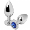 Accessoire bdsm plug anal diamond blue 5.71cmAccessoires BDSMMETAL HARD