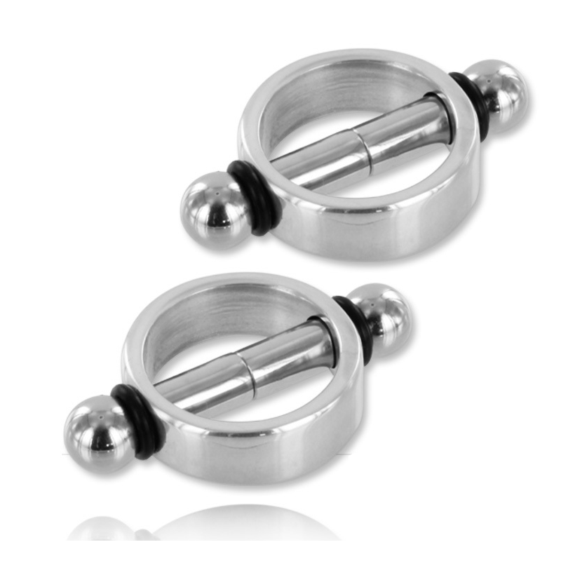 Accessory bdsm magnetic metal nipple clamp 
 