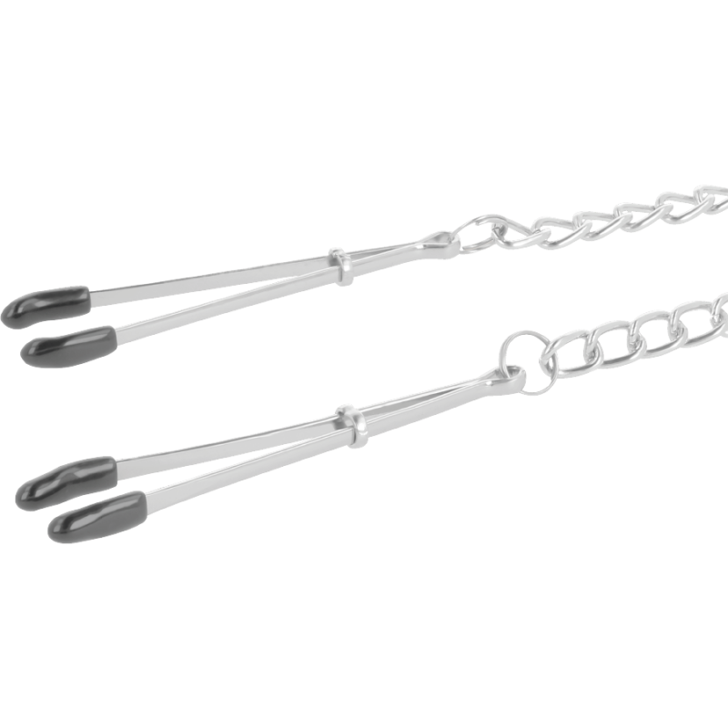 Accessory bdsm adjustable metallic nipple clamps
 