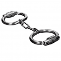 Bdsm handcuffs with combination lock