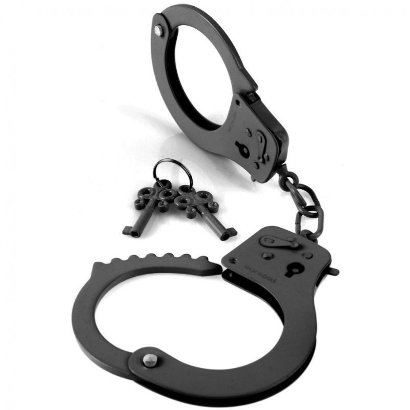 Official black bdsm handcuffs for your fetish fantasies
Erotique BDSM Handcuffs
