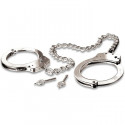 Metal bdsm handcuffs for legs 
Erotique BDSM Handcuffs