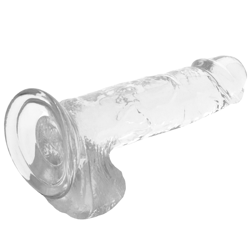 Harnais à rayons X et coq transparent avec boules de 20 cm x 4,5 cm. Couleur:Blanc Largeur:40 mm Longueur:200 mm Rayon:UNISEXE