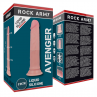 Harnais Rockarmy plus silicone liquide premium avenger 19cm Couleur:Nude Largeur:40 mm Longueur:190 mm Rayon:UNISEXE