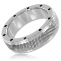 Cockring aus metall ring metall hartmetall 45 millimeter
 