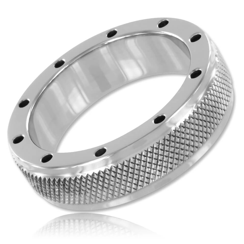 Cockring aus metall ring metall hartmetall 45 millimeter
 