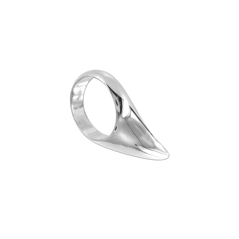 Cockring de metal em forma de lágrima  