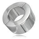 Accessoire bdsm anneau de testicule indestructible en acier de 30 mm 
