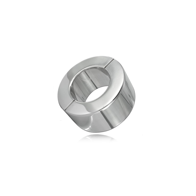 Accesorio bdsm anillo testicular de acero indestructible 30 mm
 