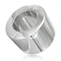 Accessoire bdsm anneau de testicule en acier inoxydable de 40 mm 