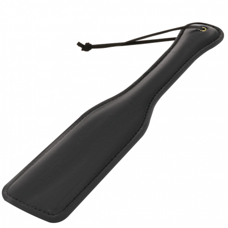 Black leather fetish bondage whip 