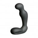 Electro sex toys black silicone prostate massage plug
 
