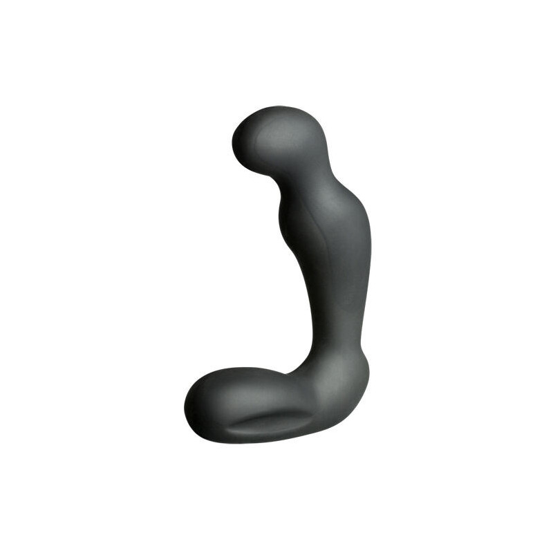 Elettrogiocattoli del sesso spina nera in silicone per massaggio prostatico
 