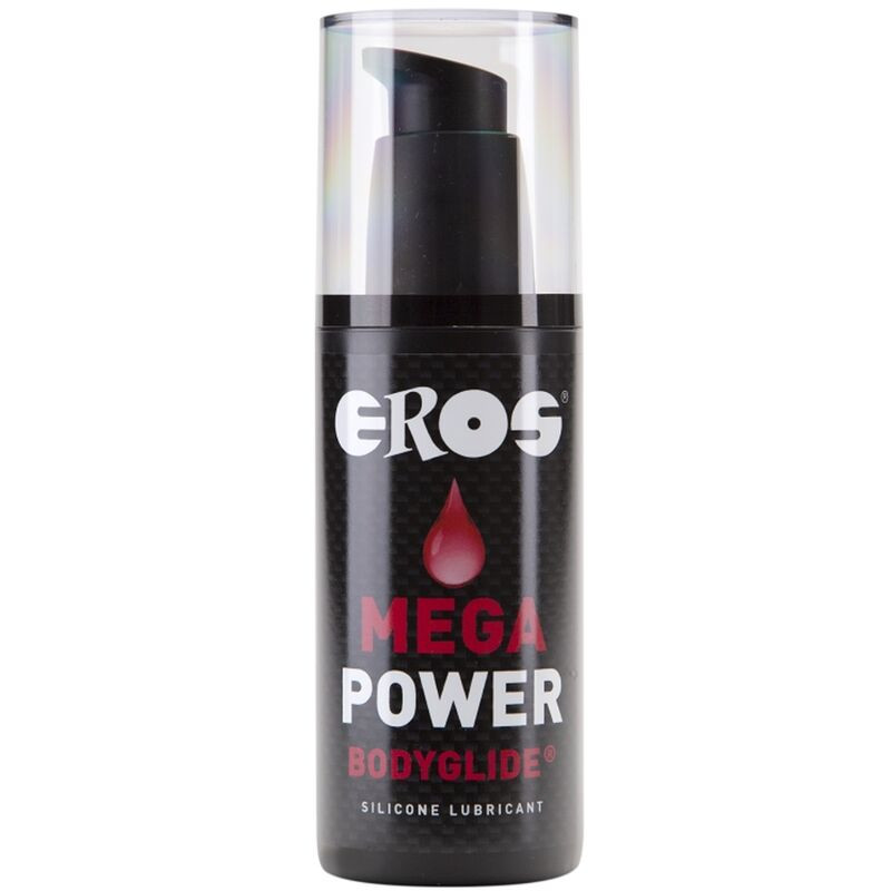 Eros mega power bodyglide lubrificante de silicone 125ml 