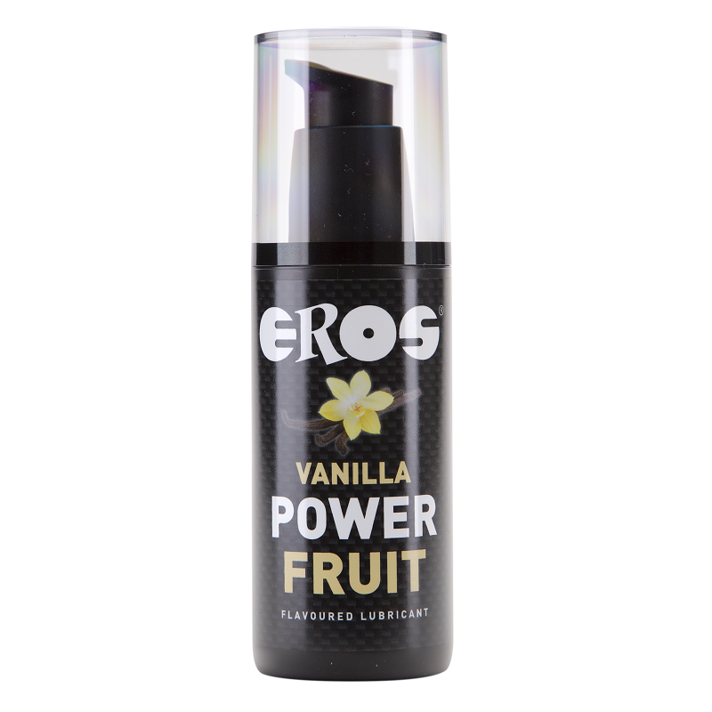125 ml de lubrificante eros vainilla power fruit flavored flavoredLubrificante à Base de Água