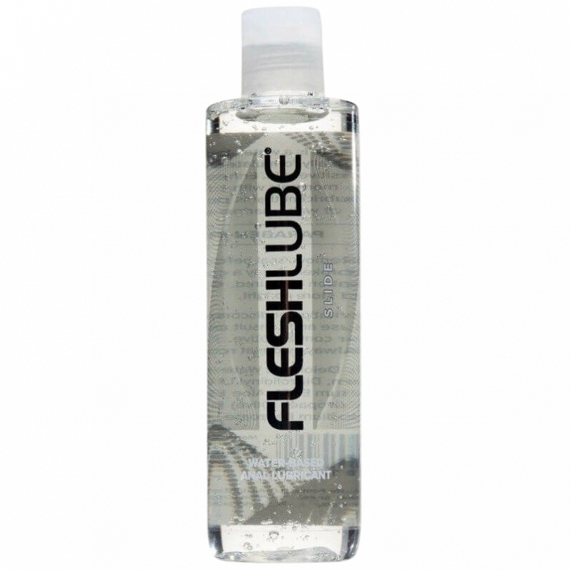 Gel lubricante anal 250 ml fleshlube base agua
Lubricante anal