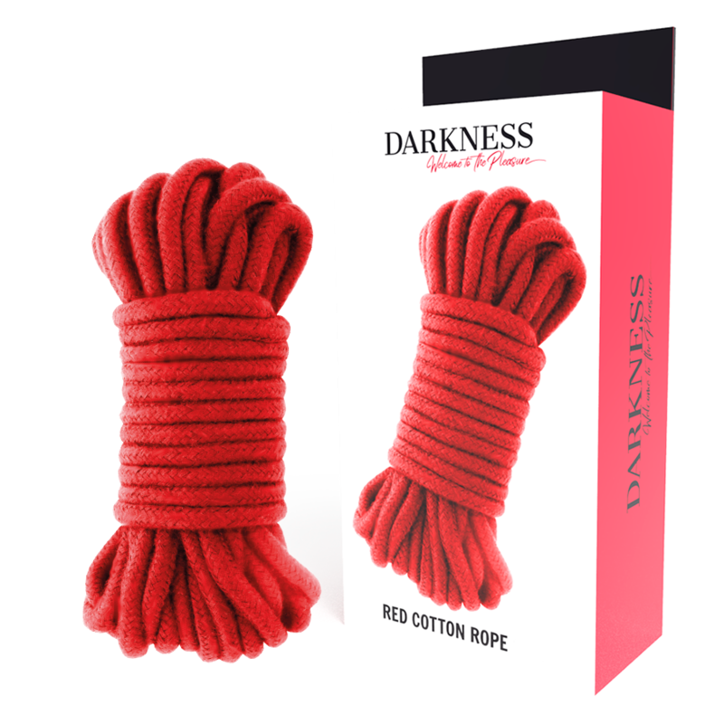 Handcuffs bdsm kinbaku rope red 5 m black
Erotique BDSM Handcuffs