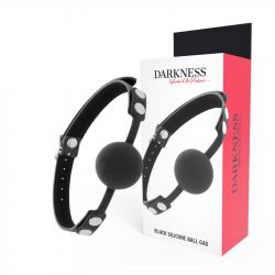 BDSM black silicone gagBDSM ball gag
