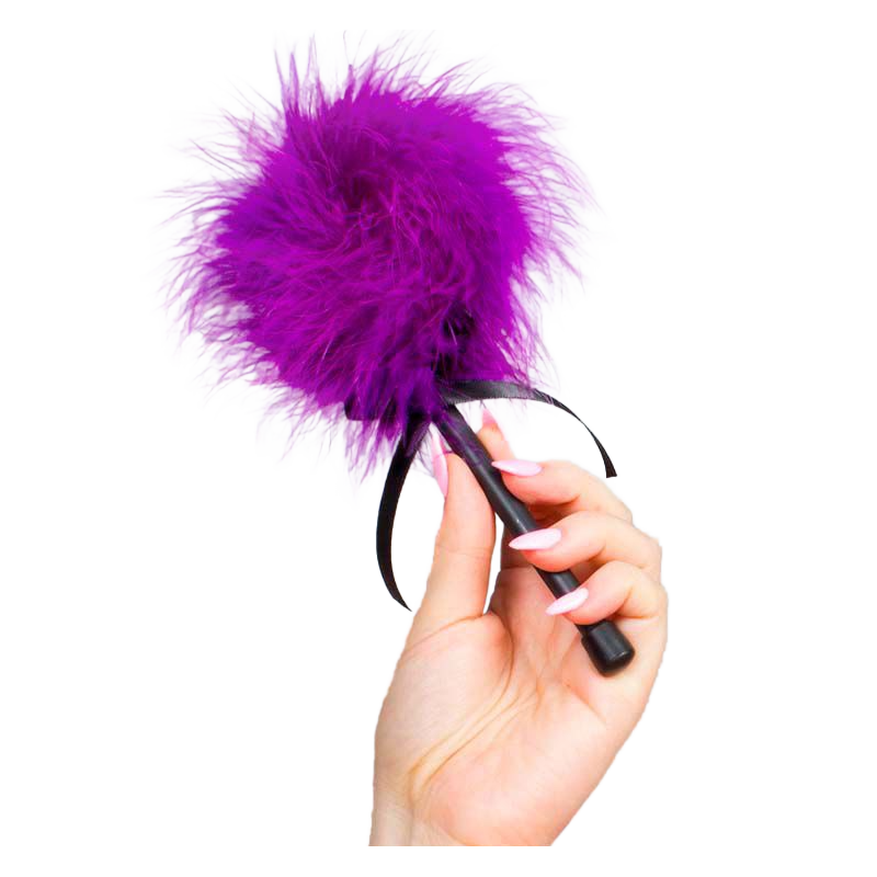 Accessory bdsm feather duster pink and purple 
BDSM Accessories line