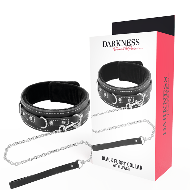 Bdsm accessory bdsm black fur leash and collar 
BDSM Accessories line