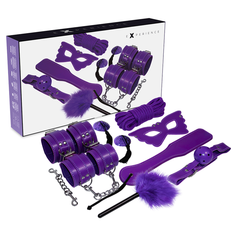 Accessoire bdsm kit bdsm fétichiste série violetteAccessoires BDSM